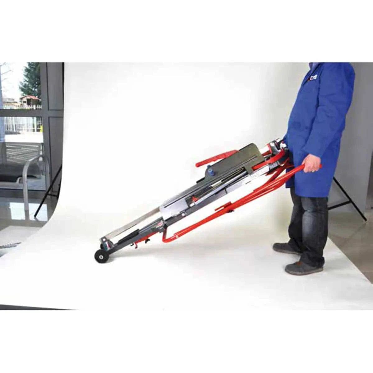 Folding vertical stand for Montolit 125P3 Cutter