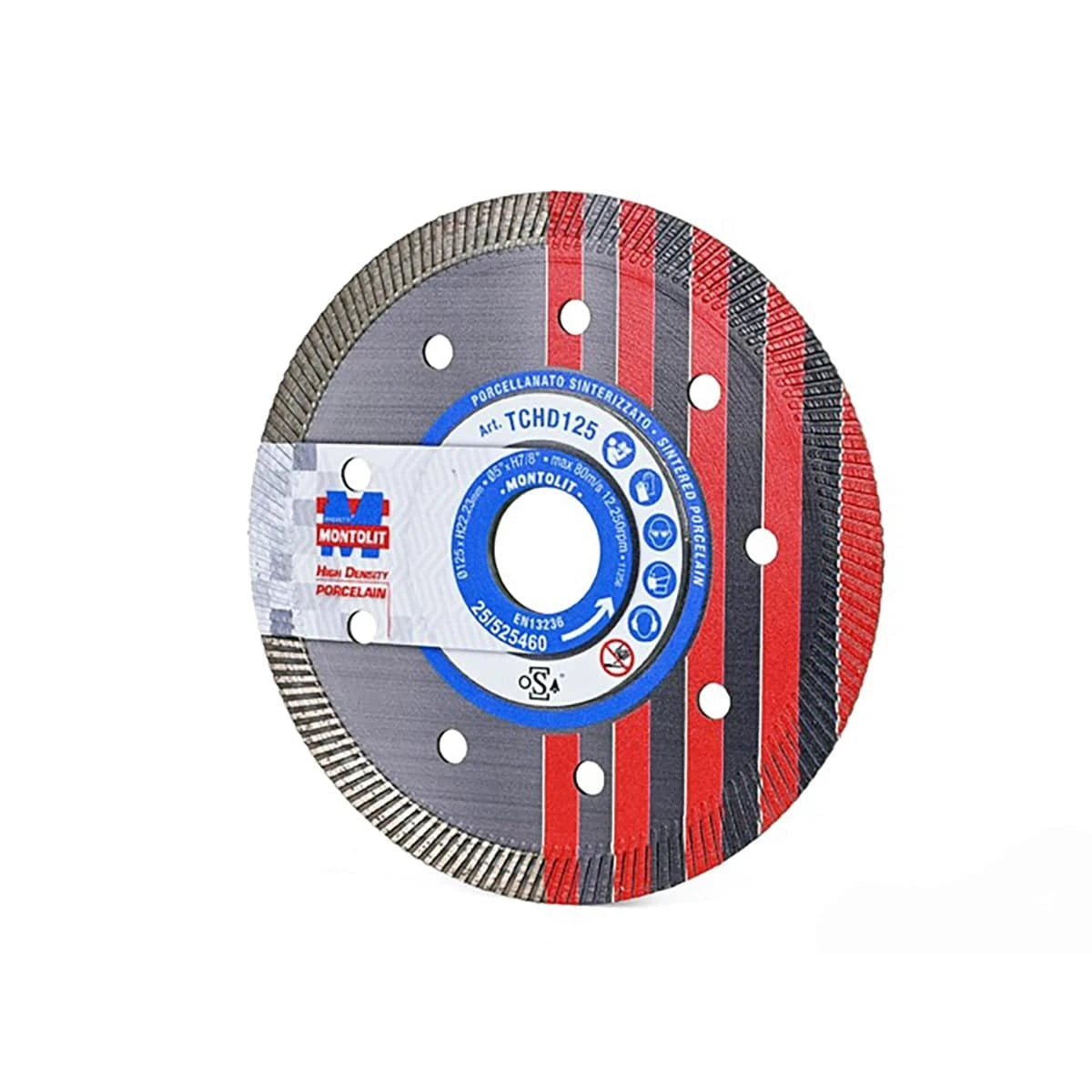 Montolit TCHD 125 - 5" Turbo Porcelain Diamond Blade