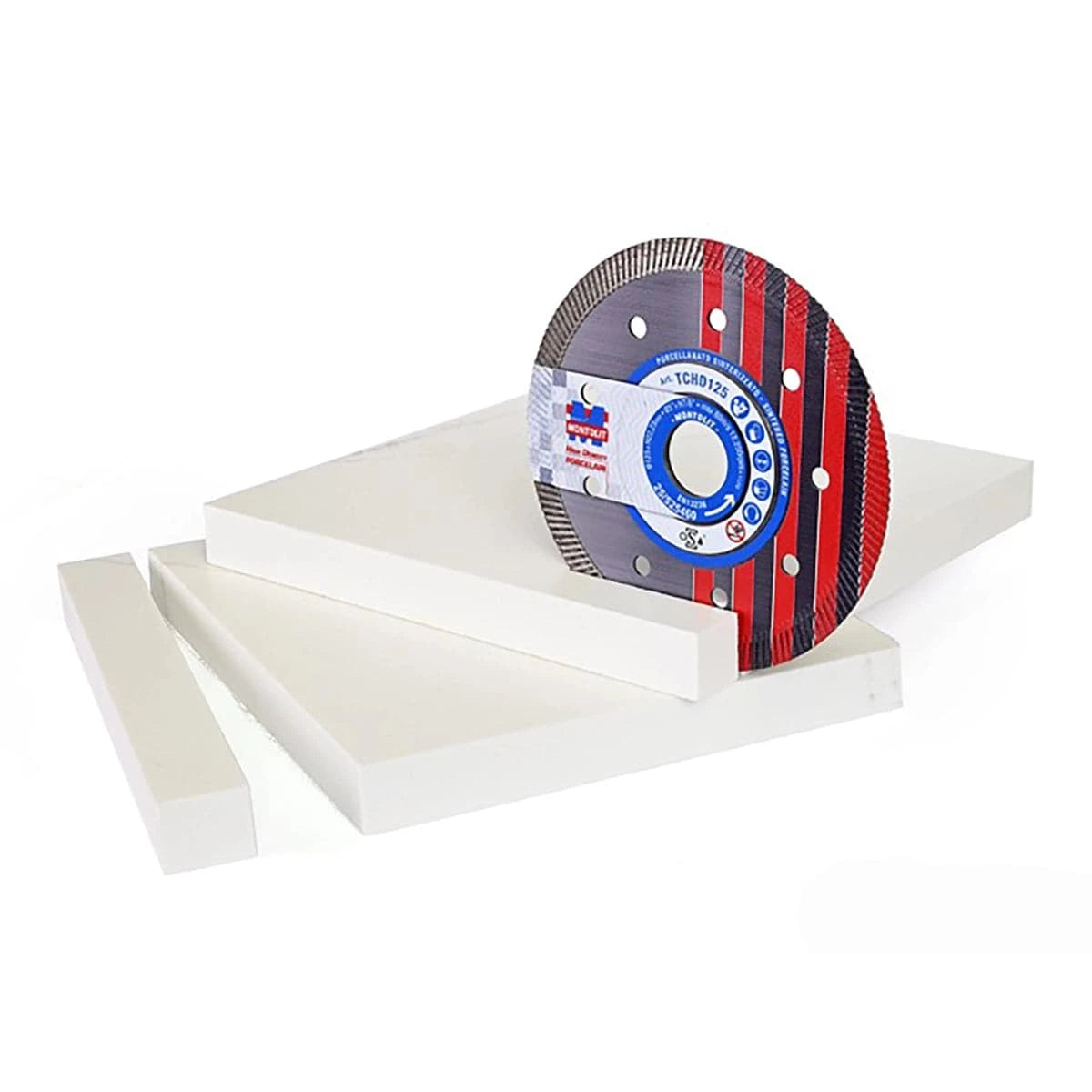 Montolit TCHD 125 5 inch Turbo Diamond Blade for cutting High Density Porcelain