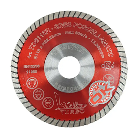 Montolit TURMONT Diamond Blades with Turbo Rim