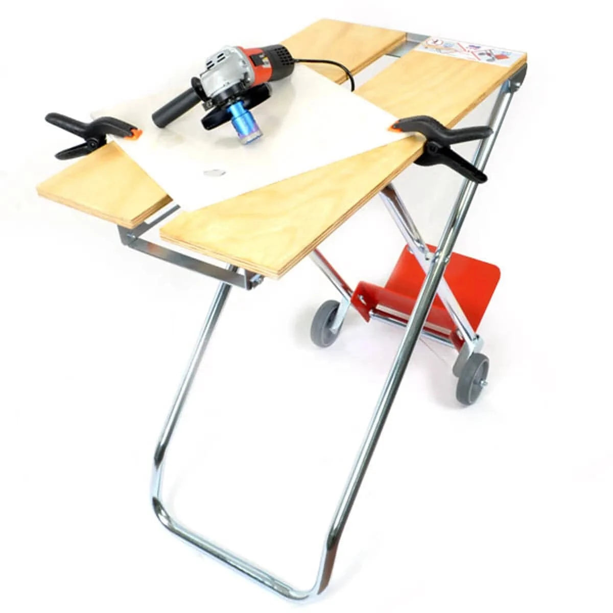 Montolit works portable bench for tile
