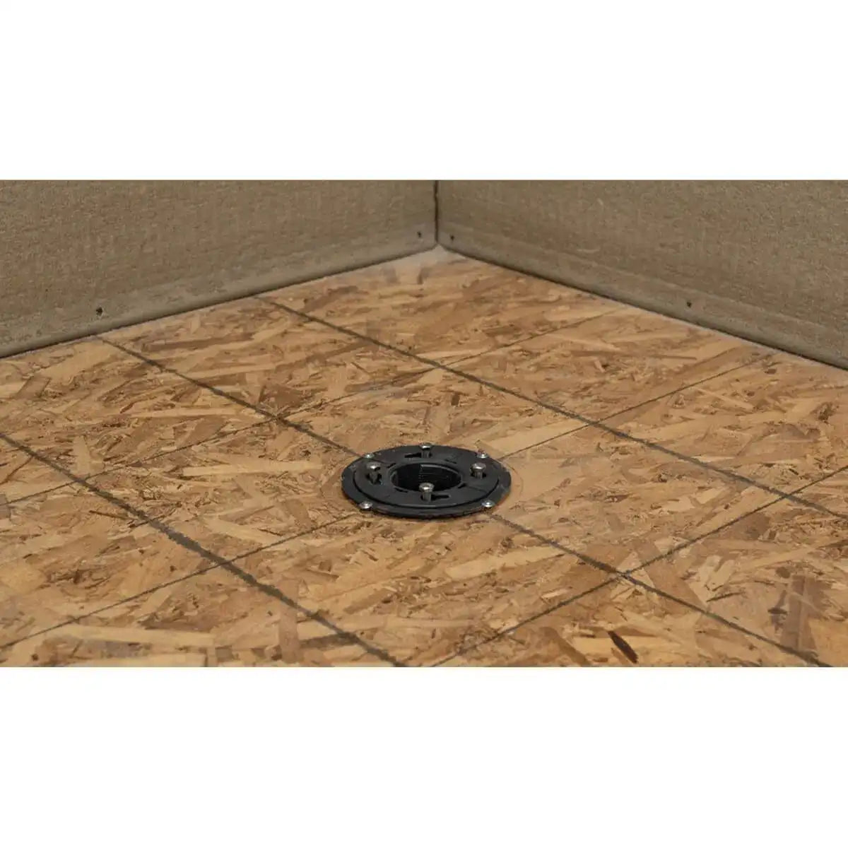 Installing a Mud Pan Shower Over Plywood