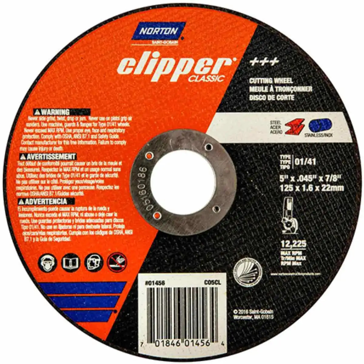 Norton Abrasive Classic Cut-Off Wheels - 25 Pack