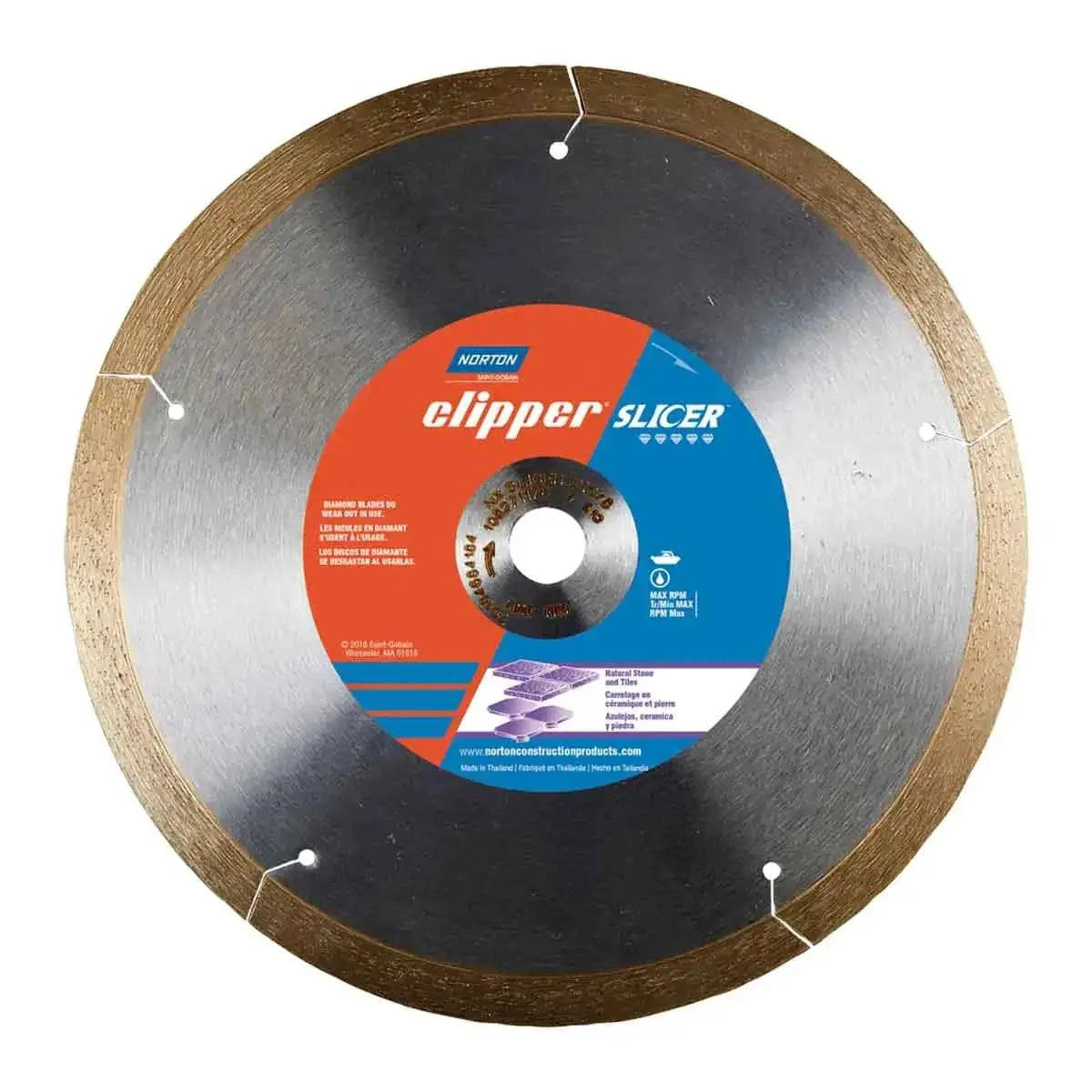 Norton Clipper Slicer Diamond Blade. Contractors Direct.