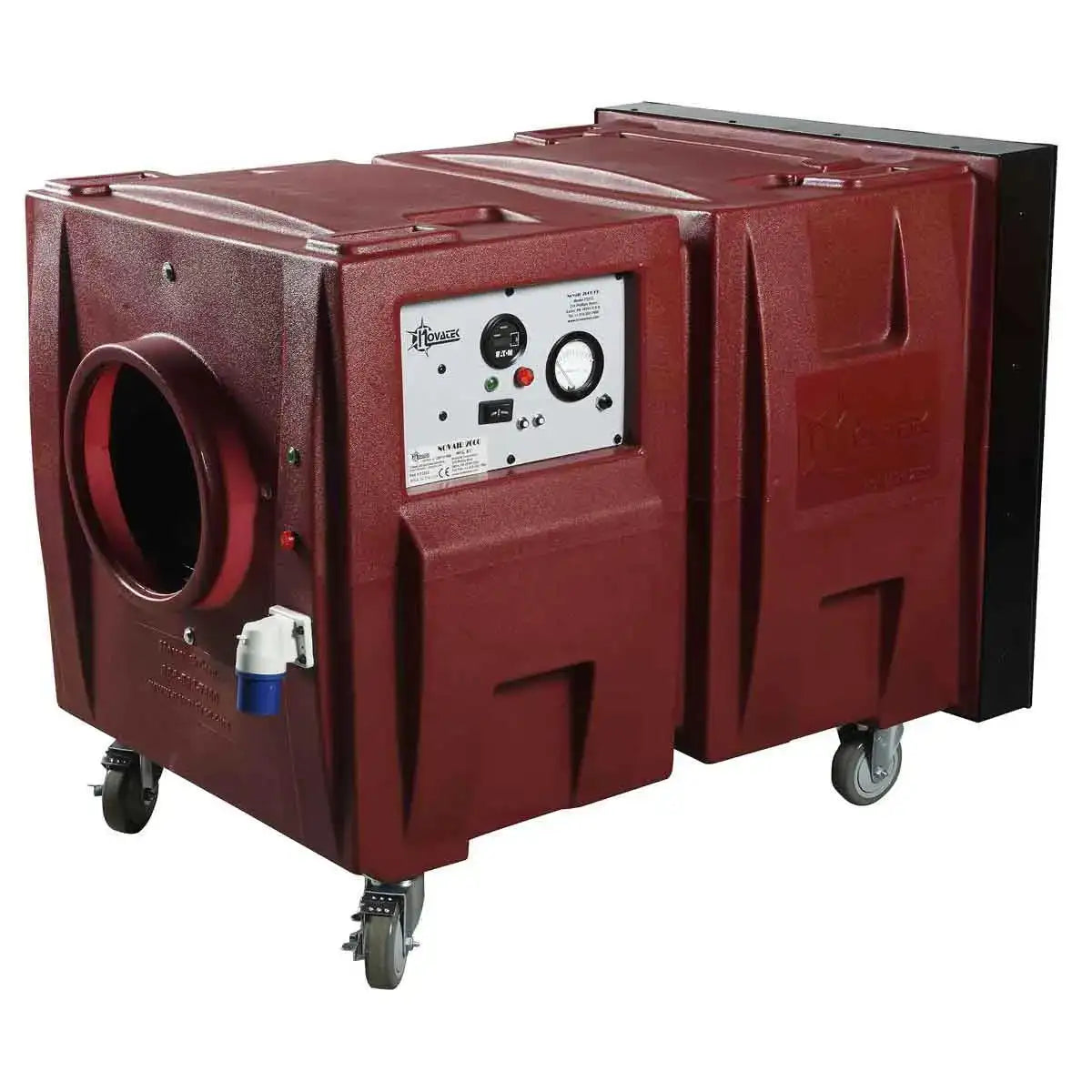 Novair 2000BIO Negative Air Machine Control Panel