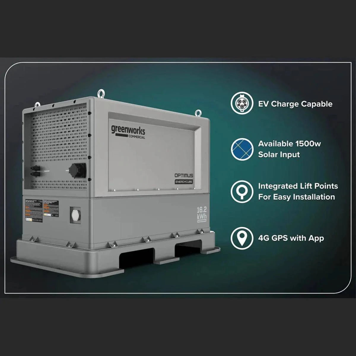 Optimus 16.4kWh EnergyCube 4 GPS with App