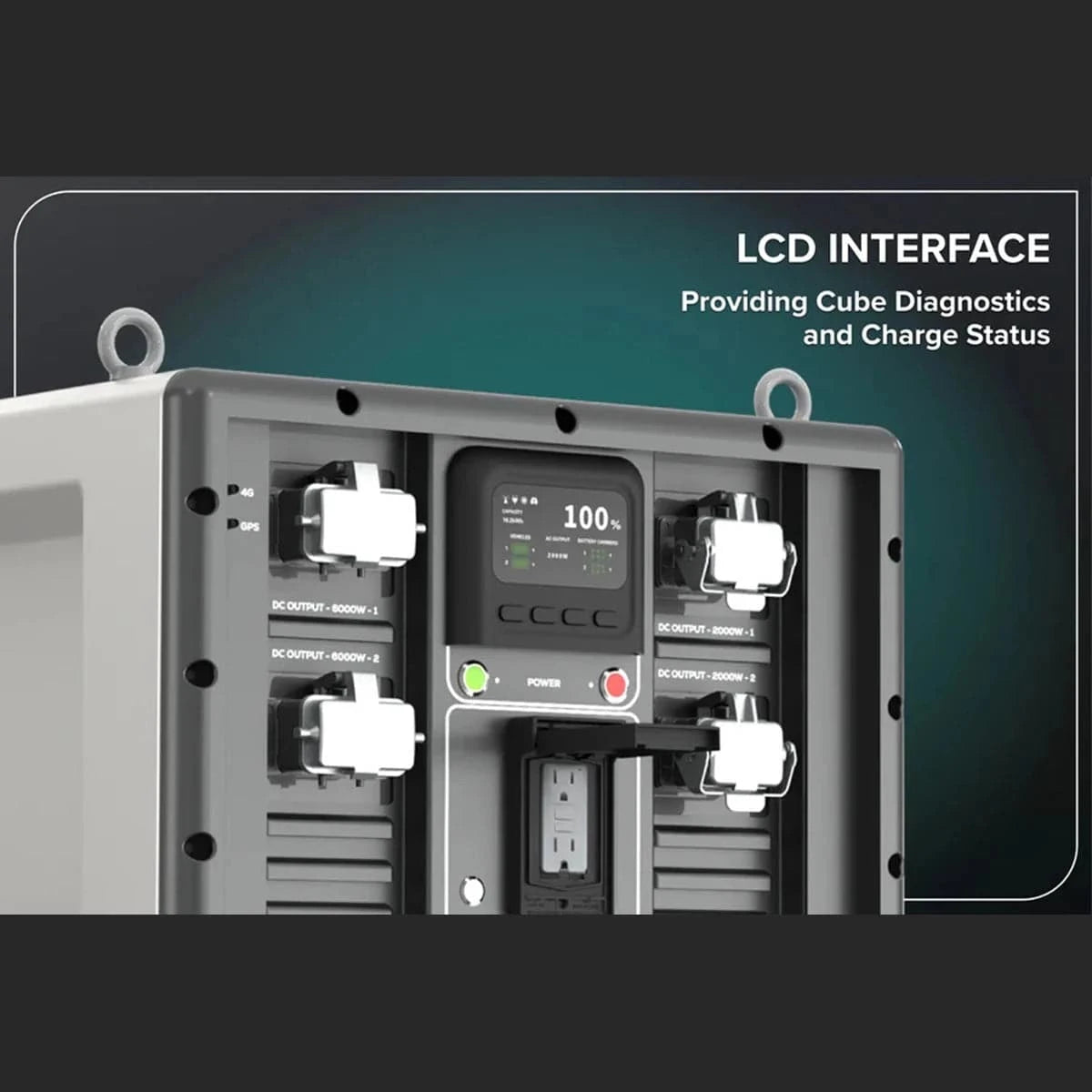 Optimus 16.4kWh EnergyCube LCD Interface