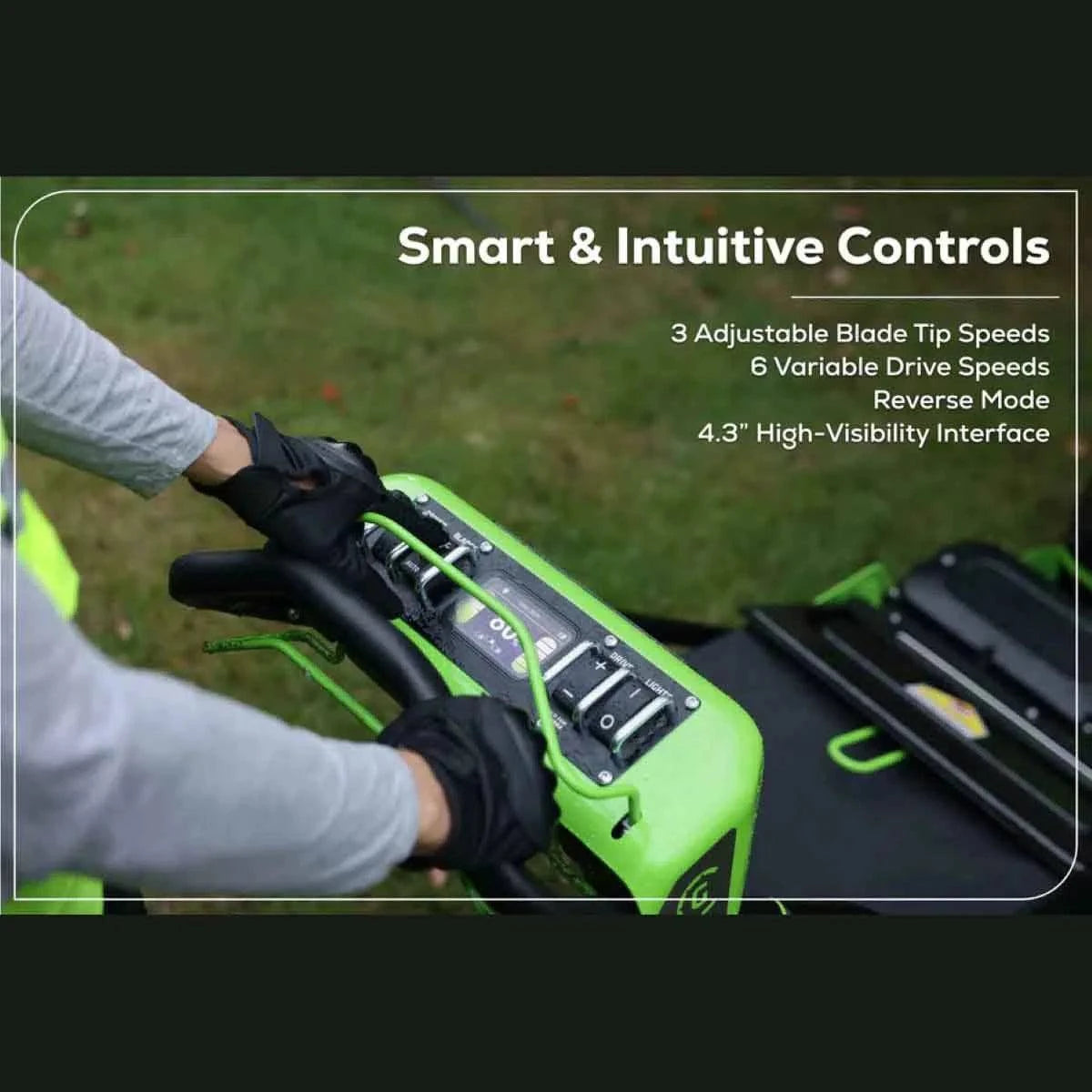 Optimus 30" All-Terrain Mower Kit Smart Controls