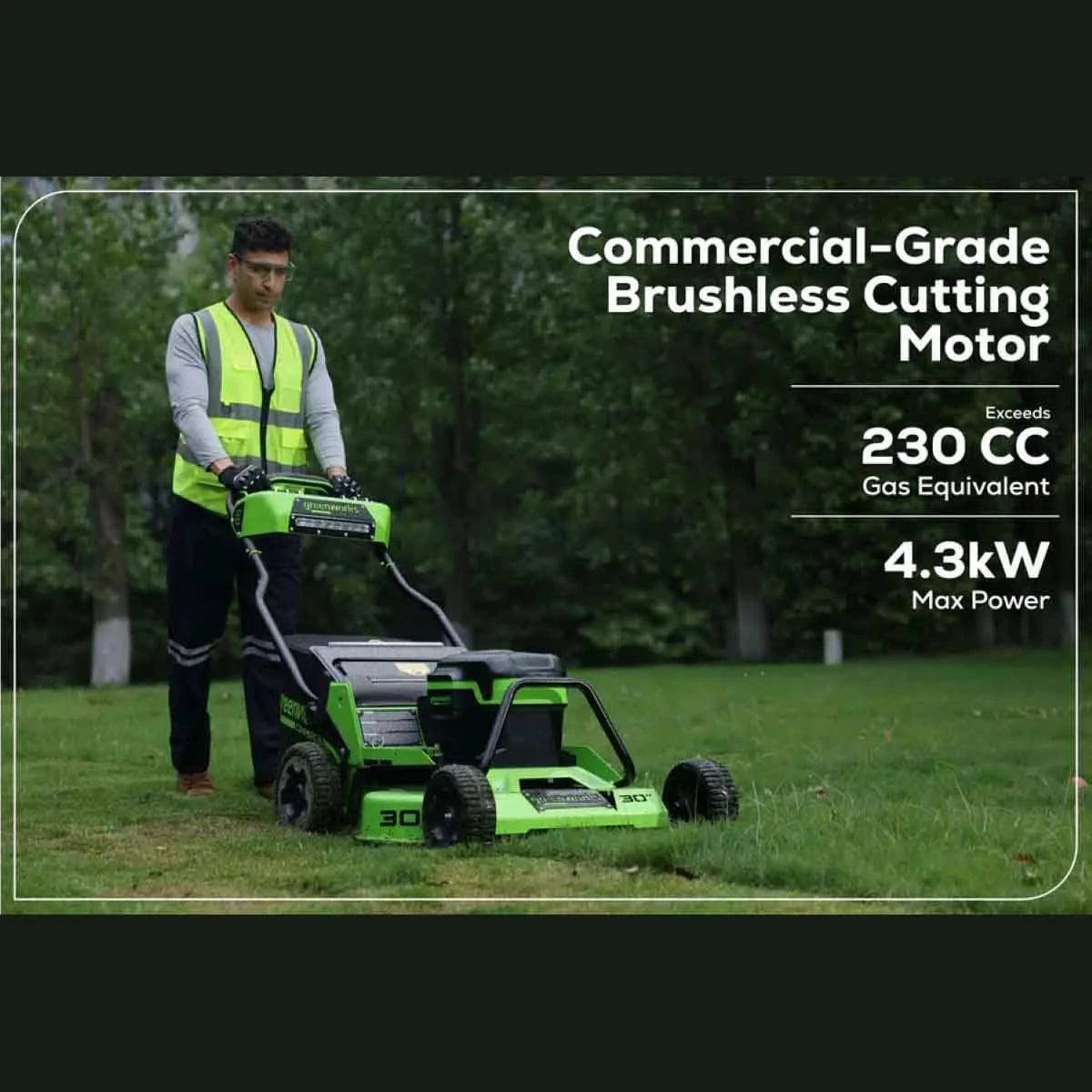 Optimus 30" All-Terrain Mower Tool Only 230 cc Equivalent