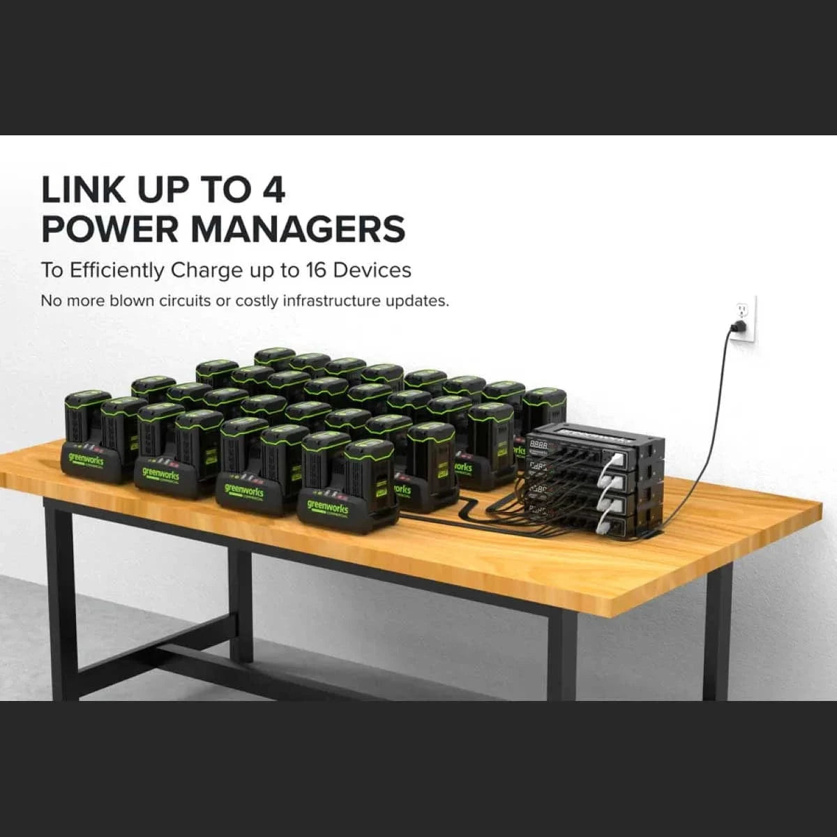 Optimus 4-Channel Power Distribution Manager 2-Stack link up to 4 power managers