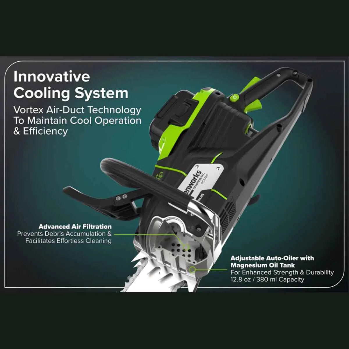 Optimus 5.0kw 20" HOG Chainsaw Kit Cooling System