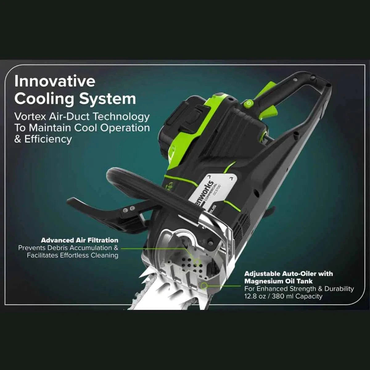 Optimus 5.0kw 24" HOG Chainsaw Kit Cooling System