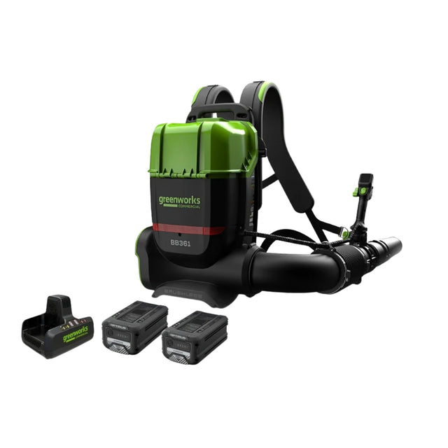Optimus 82V Dual-Port Backpack Blower Kit CORE530 Battery