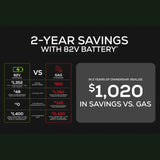 Optimus 82V 10" Polesaw with Carbon Fiber Shaft Savings