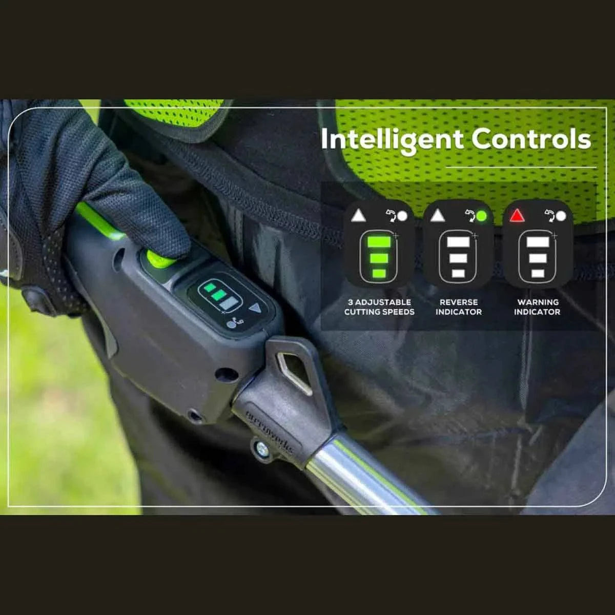 Optimus 82V 1.6 kW String Trimmer (Tool Only) Intelligent Controls