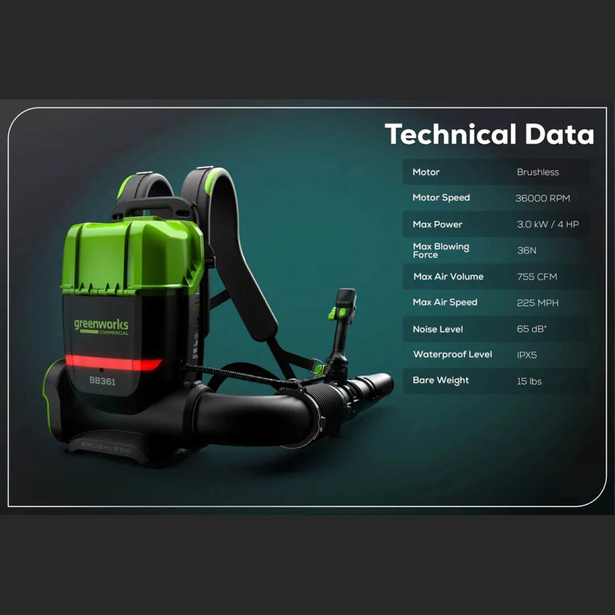 Optimus 82V Dual-Port Backpack Blower Kit