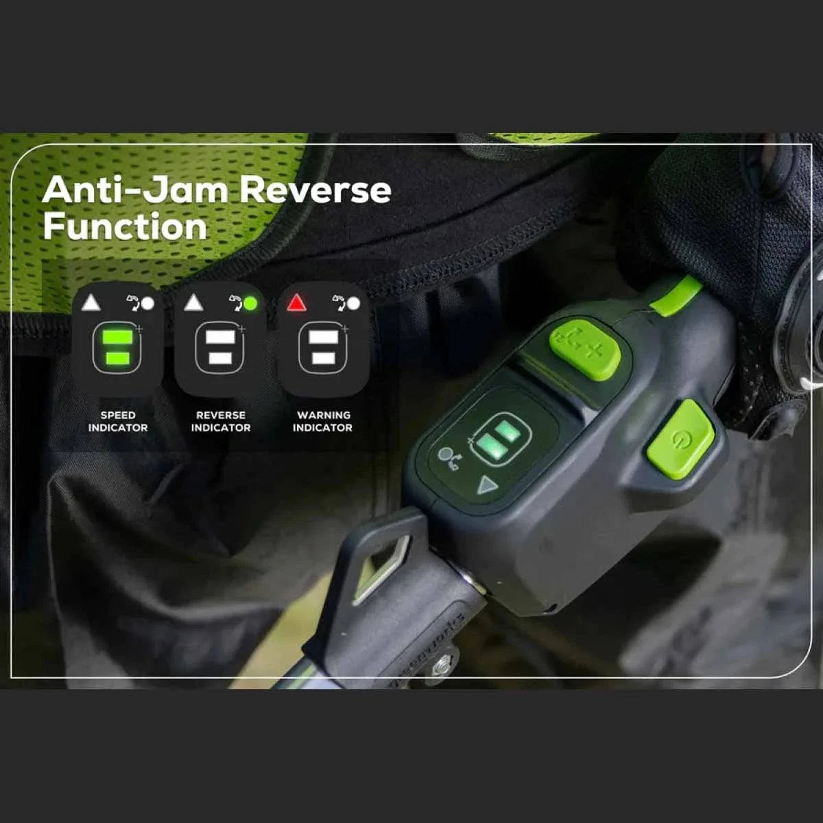 Optimus 82V Telescoping Hedge Trimmer (Tool-Only) Anti-Jam