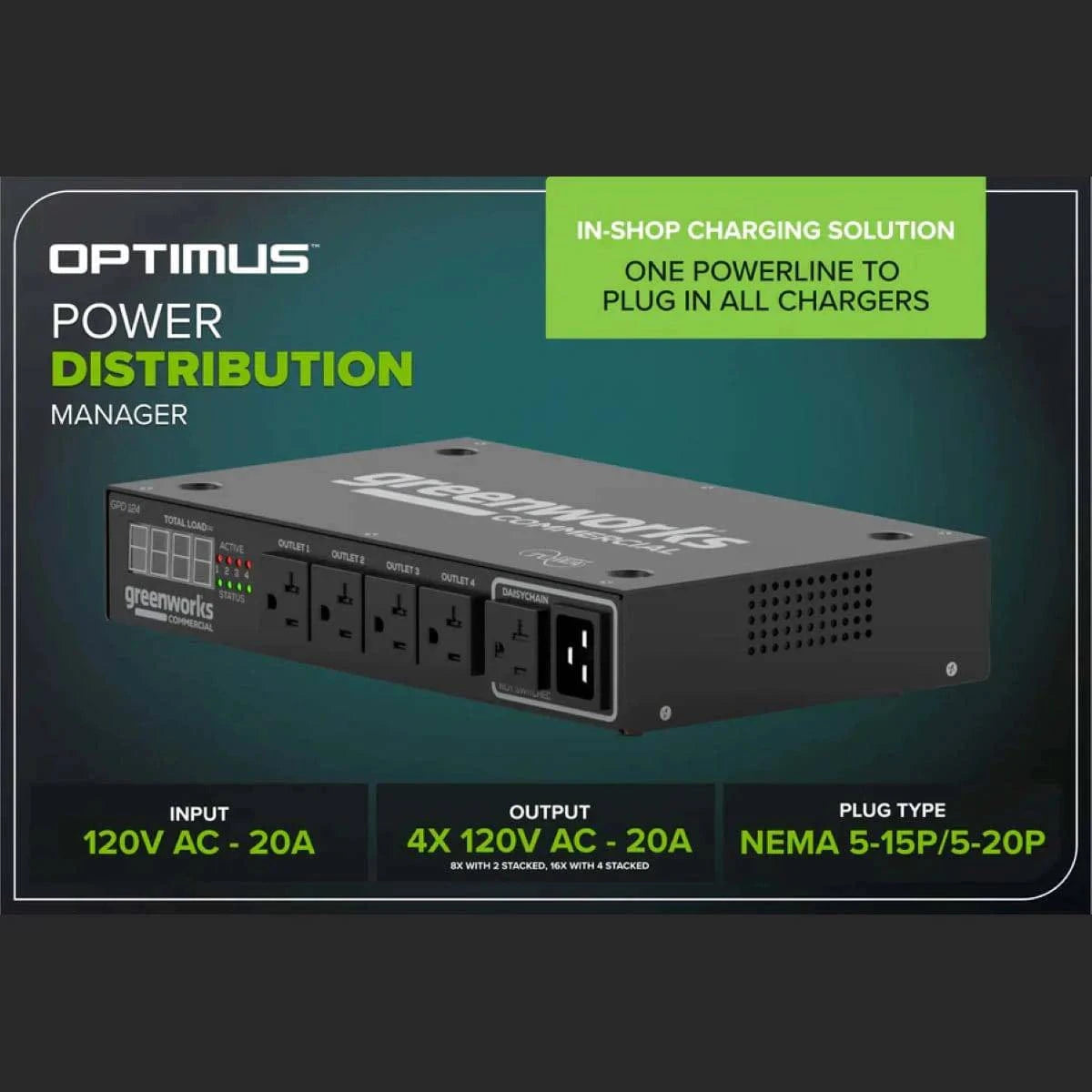 Optimus Power Distribution Manager Specs