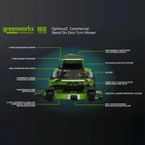 OptimusZ 60" Stand-On Zero-Turn Mower Specs
