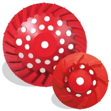 P2 Pro-V 14 Segment Swirl Cup Wheel - 4" x 5/8"-11