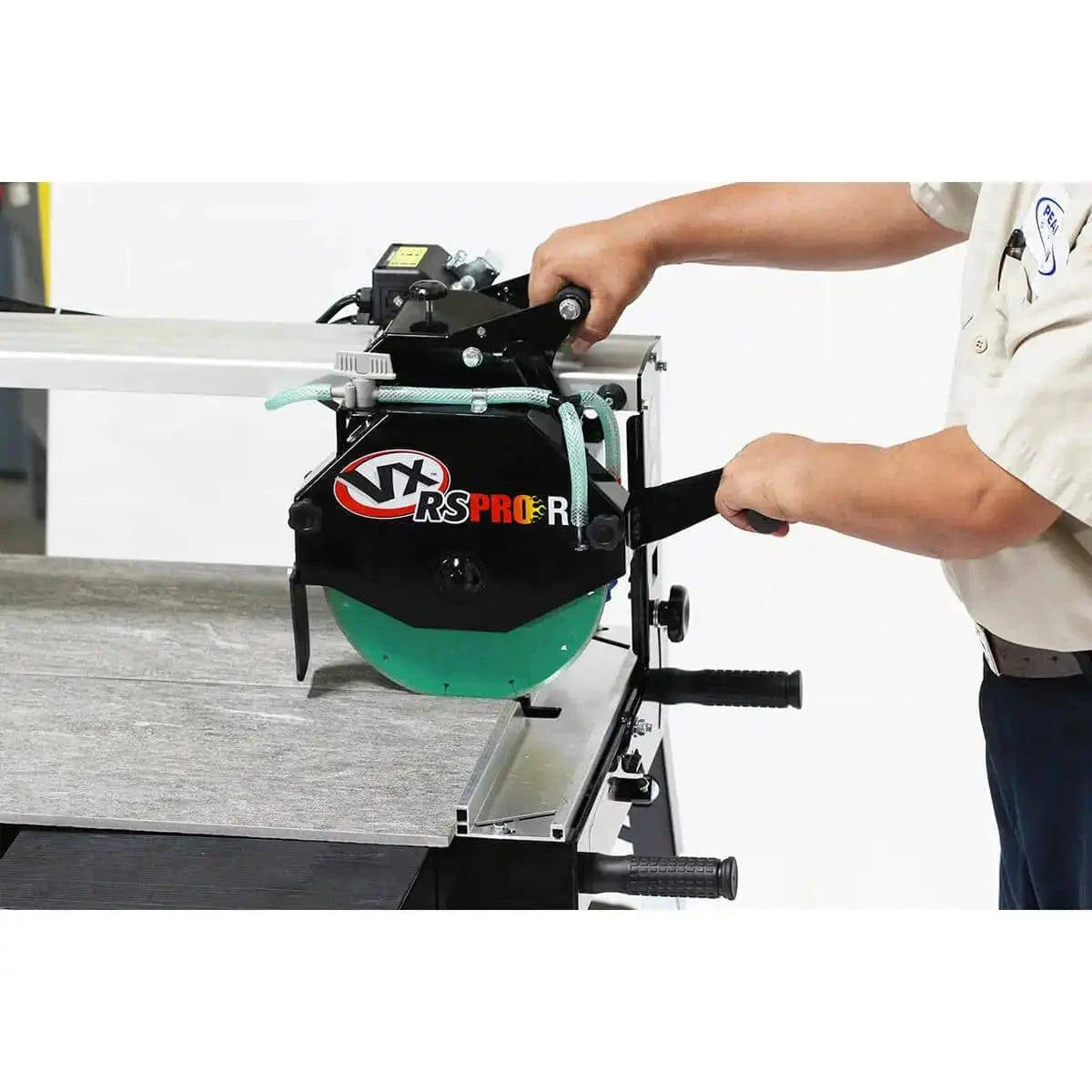 Cutting Large Format Porcelain Tile with Pearl VX1048RSPRO