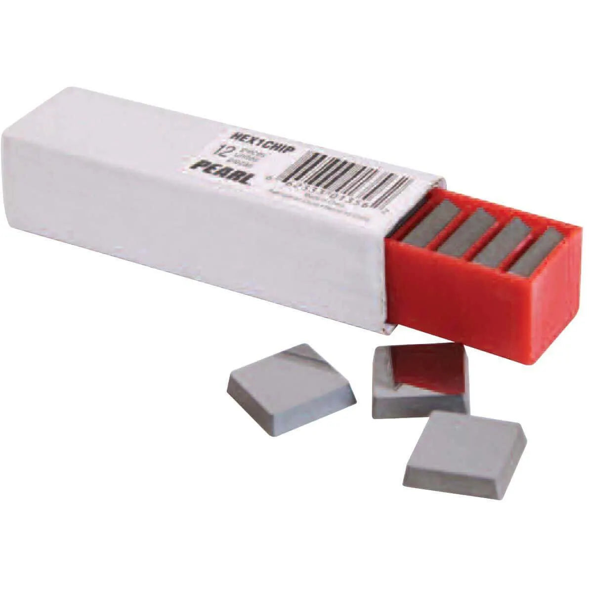 Pearl Abrasive #1 Carbide Set of 12 Chips HEX1CHIP12