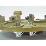 15 inch Hexplate Complete Assembly by Pearl Abrasive HEX17CBD4CLT