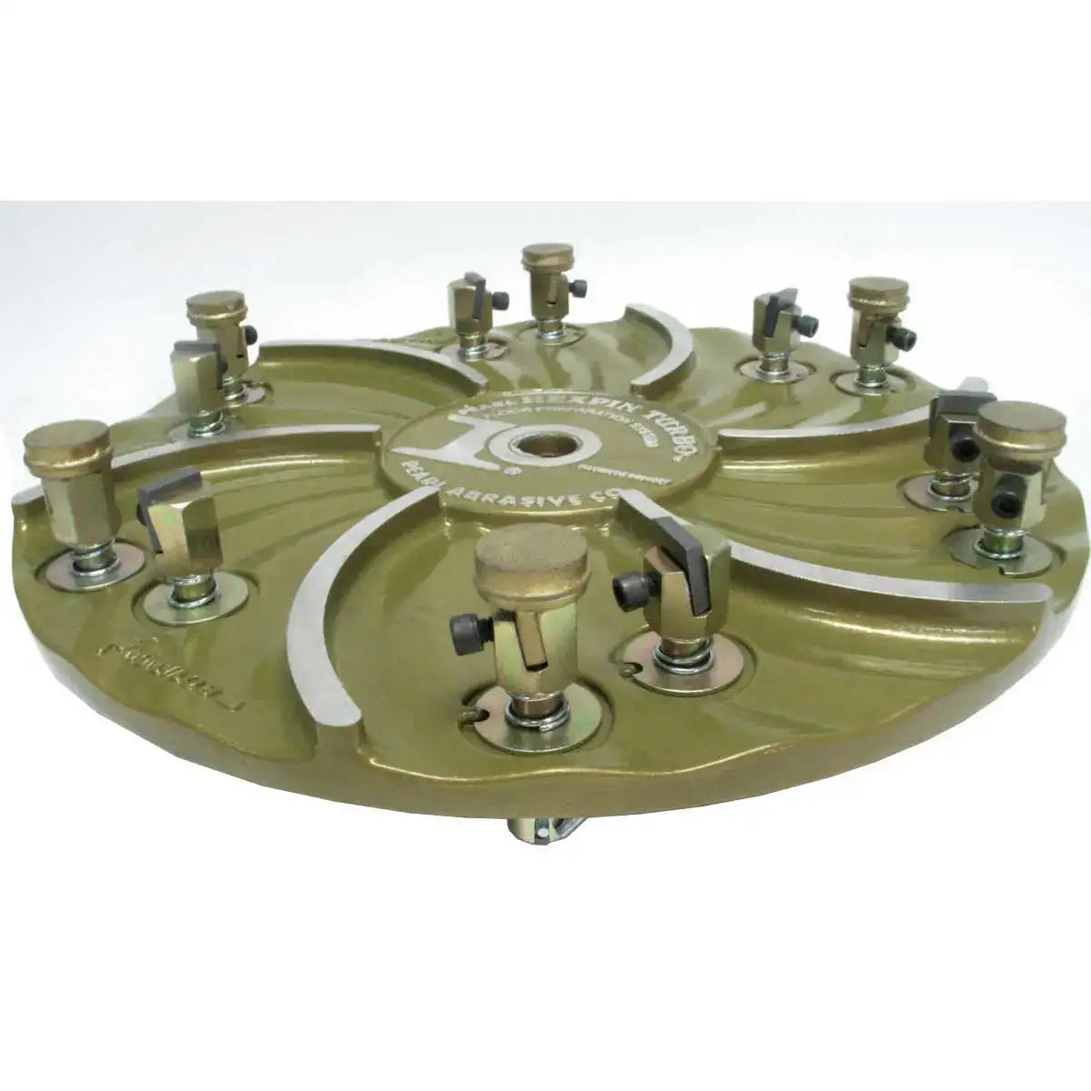 Pearl Abrasive 15" Hexplate With Clutch #4 Hexpin Assembly