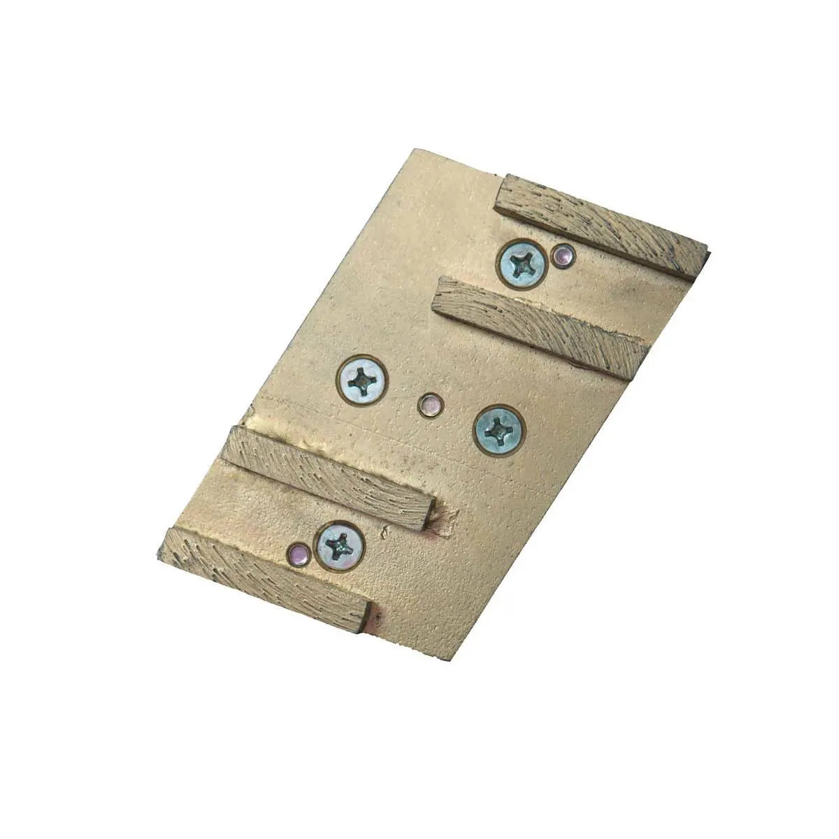 Pearl Diamond Pad and Screws Attached