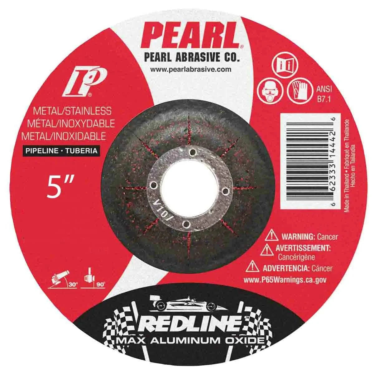 Pearl Redline Max A.O. Depressed Center Wheel 5" x 1/8" x 5/8"-11