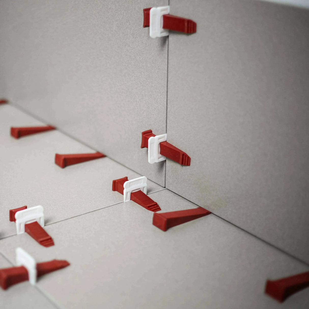 Perfect Level Master wall tile clip and wedge kitchen