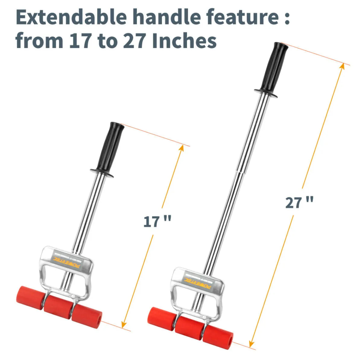 POWERTEC 27" Heavy Duty Extendible Roller