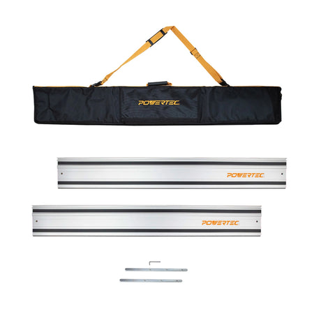 Powertec 55" Track Saw Guide Rail Kit