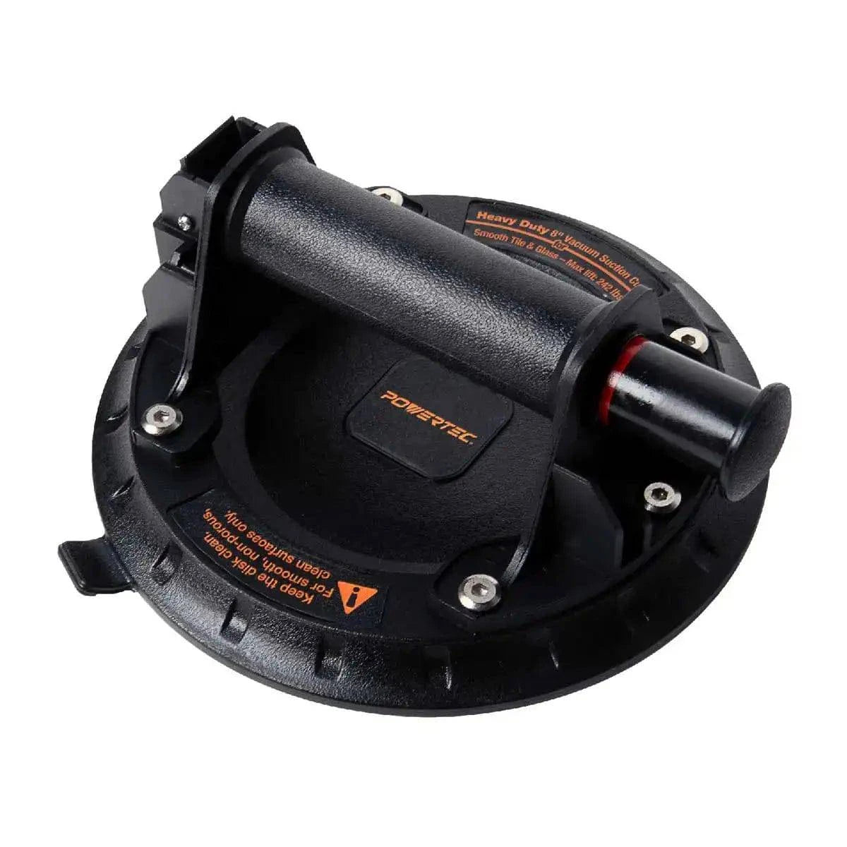 POWERTEC 8" Heavy Duty Glass Suction Cups