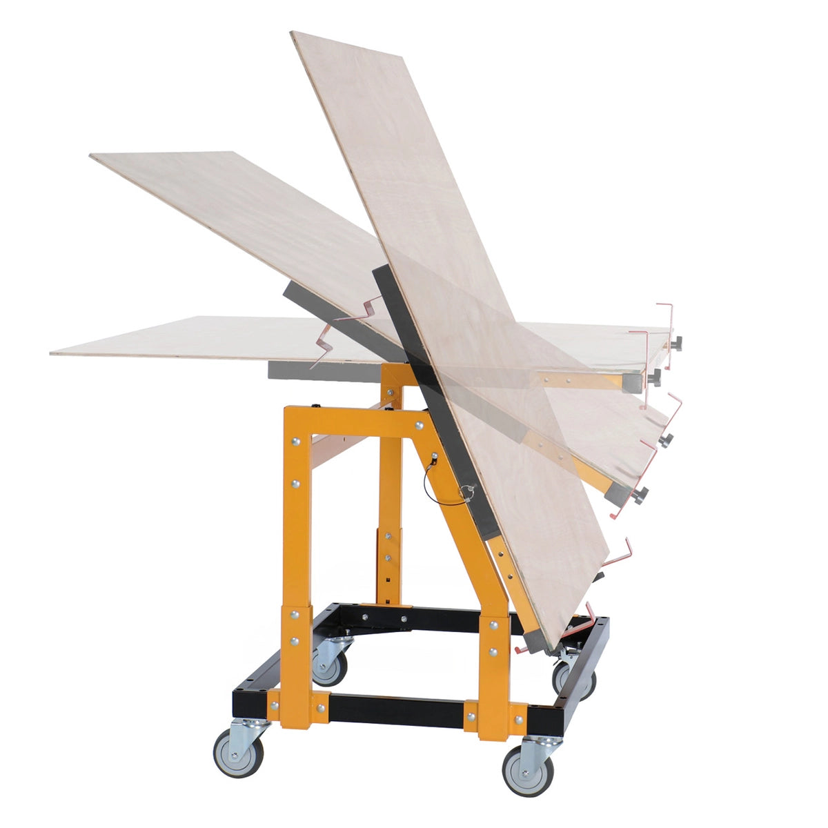 Powertec Panel Transfer Cart With Tilting Top