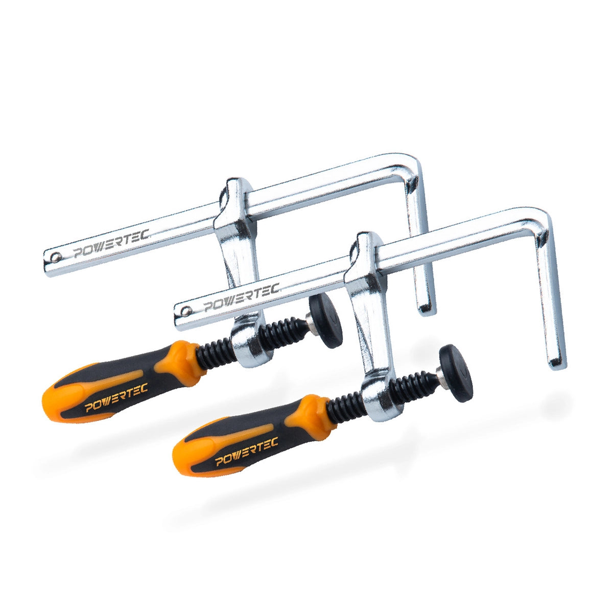 Powertec Quick Screw Guide Rail Clamp 5-3/8" x 2-3/8"
