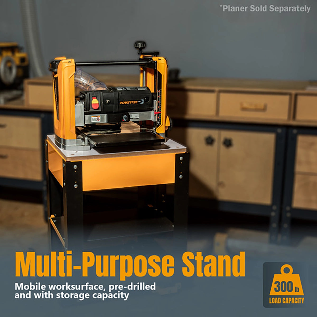 Powertec Tool Stand With Wheels Multi-Purpose Stand