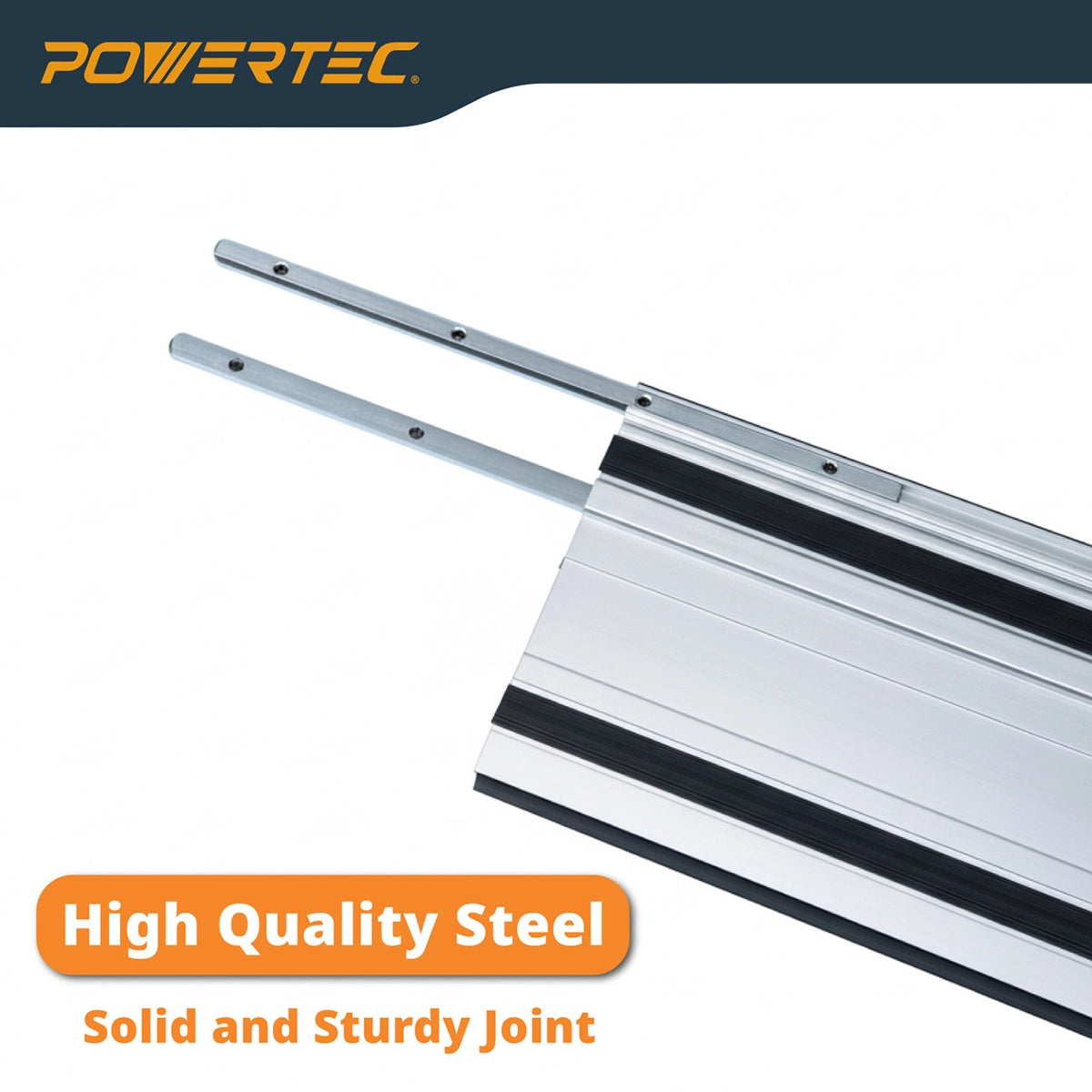 Powertec Track Saw Guide Rail Connector Set High Quality Steel