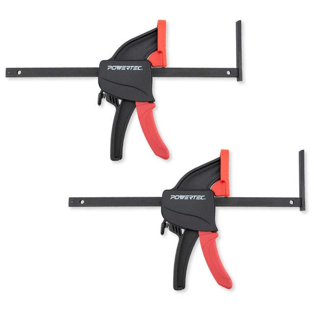 Powertec Tracksaw Track Guide Rail Clamp