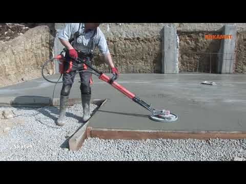 Rokamat Skate Concrete Power Trowel