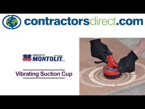 Montolit Vibrating Suction Cup for Tiles and Slabs Montolit Vibrating Suction Cup for Tiles and Slabs