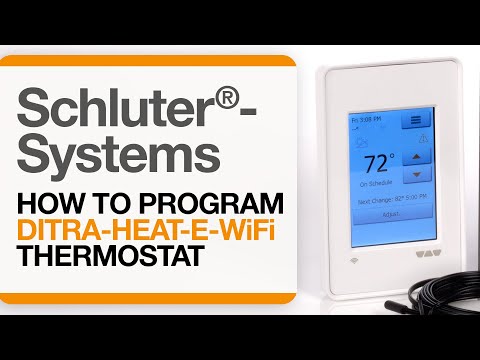 Schluter DITRA-HEAT-E WiFi Thermostat DHERT104/BW - Main Image