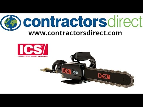 ICS 890F4 Hydraulic Concrete Chain Saw Powerhead Only