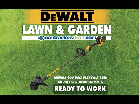 DeWalt 60V Max Flexvolt 15in Cordless String Trimmer