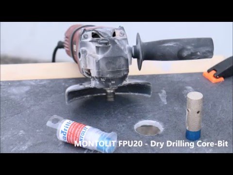 Montolit Core Drill To Enlarge And Shape Holes - 3/4"