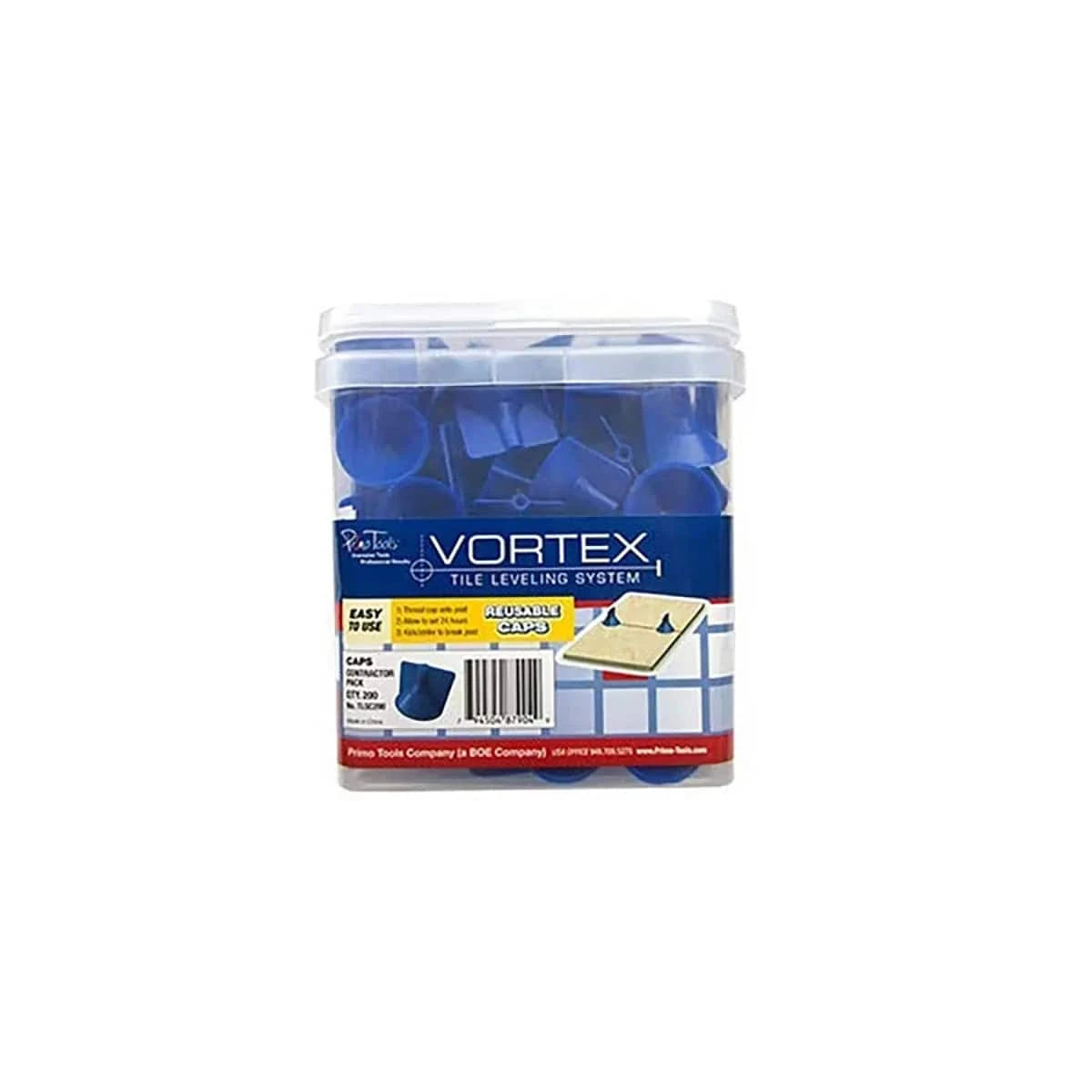 Primo Tools - Vortex - Leveling System Caps - Bucket