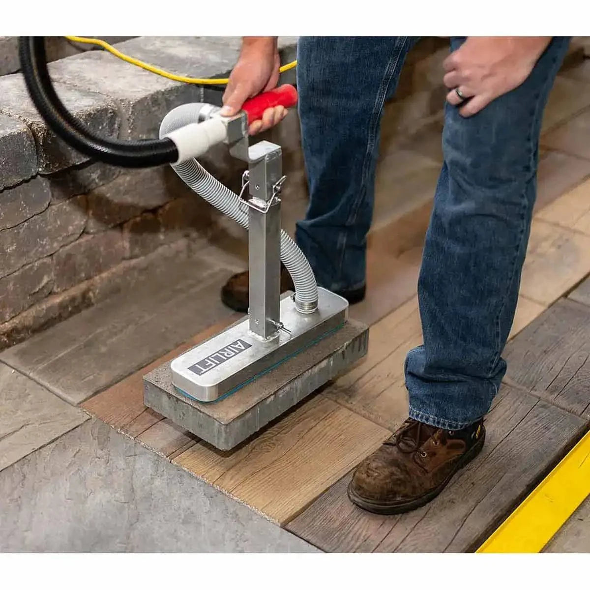 stone suction plate, one man handle for material handling