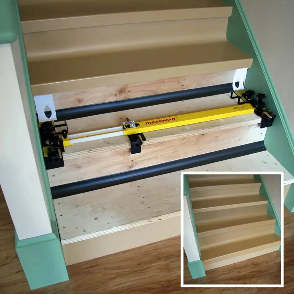 TRDM ProKnee Standard Treadman Tool Multi-angle stair tread cutting system