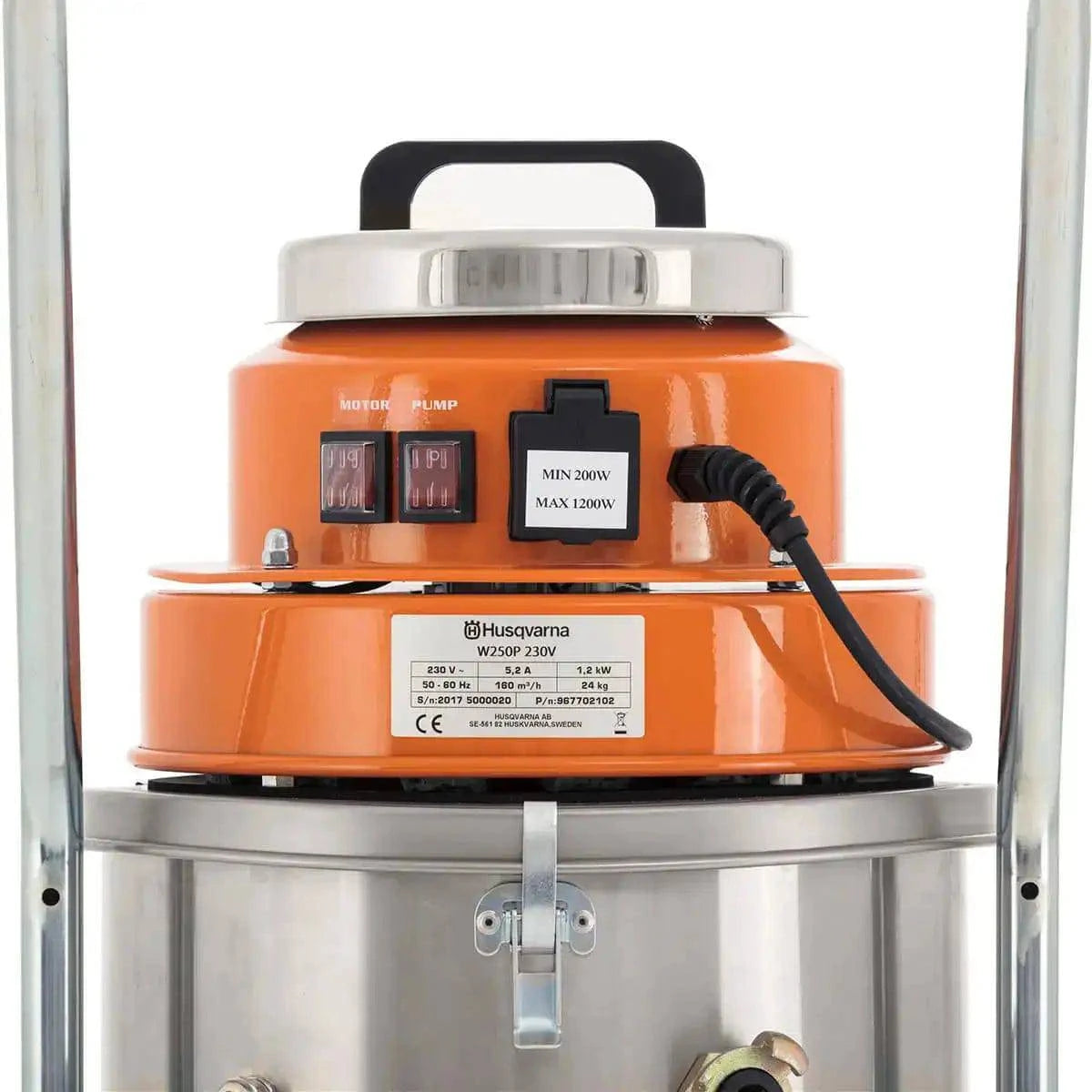 967702104 pullman ermator w 250 p motor and slurry pump