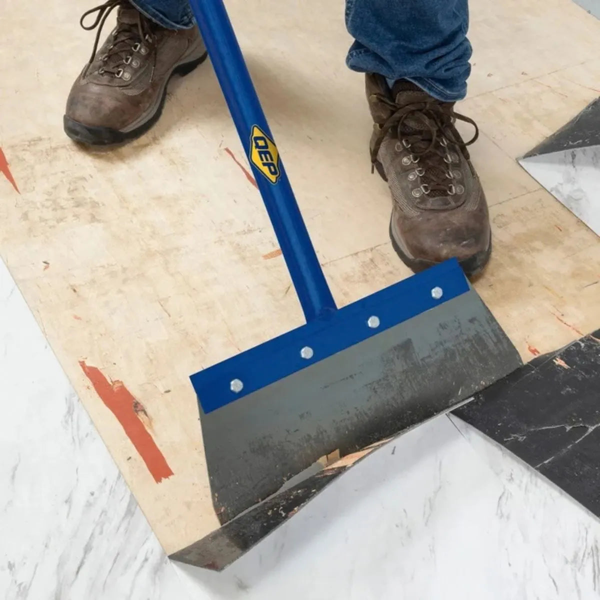 QEP Scraper Removing vinyl, carpet glue, tile